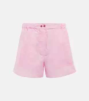 Шорты из хлопкового поплина PATOU, розовый