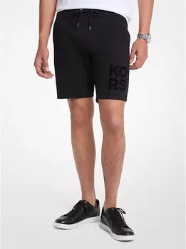 Шорты из хлопковой смеси Kors Michael Kors, черный