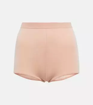 Шорты из кашемира и шелкового джерси LORO PIANA, розовый