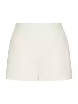 Шорты из крепа Toile Iconographe Couture Valentino Garavani, слоновая кость