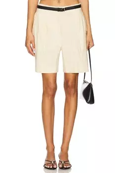 Шорты из льна Leona Rag & Bone, light tan