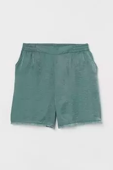 Шорты из лиоцелла H&amp;M, бирюзовый