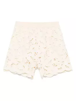 Шорты из макраме Moncler, нейтральный