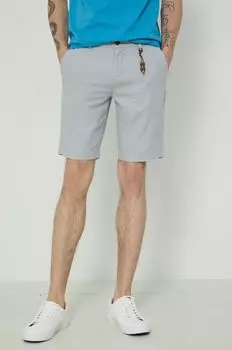 Шорты из медицинского льна Medicine, серый