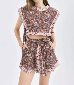 Шорты из органического хлопка Keket в цвете Siwa Wine CHUFY