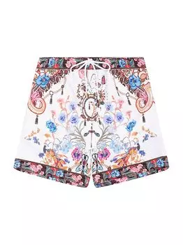 Шорты из переработанного картона с принтом Hotel Franks By Camilla, разноцветный