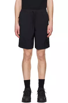 Шорты из переработанного нейлона Stone Island, черный