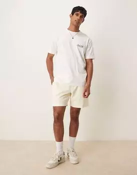 Шорты из поли хлопка 17 см внутренний шов ASOS DESIGN
