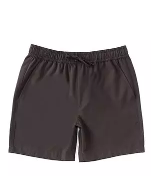 Шорты из рипстопа без застежки Scene&Heard Big Boys 8–20, черный