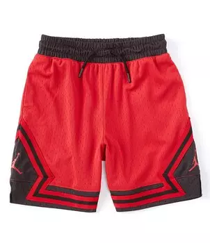Шорты из сетки Jordan Big Boys 8-20 Jumpman Air Diamond Active, красный