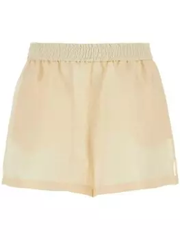 Шорты из смеси шелка Givenchy, нейтральный цвет
