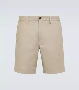 Шорты из смесового хлопка Polo Ralph Lauren, бежевый