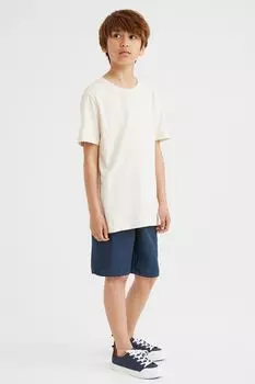 Шорты из смесового льна H&amp;M