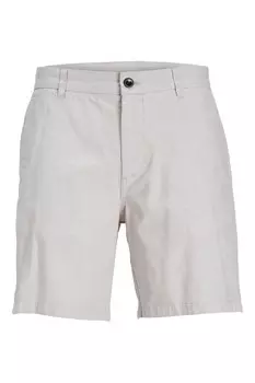 Шорты из смесового льна Jack & Jones, белый