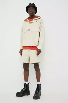 Шорты из смесового льна Levi's, бежевый