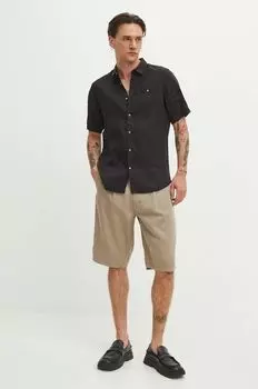 Шорты из смесового льна Medicine, бежевый