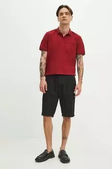 Шорты из смесового льна Medicine, черный