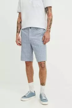 Шорты из смесового льна Medicine, синий