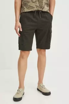 Шорты из смесового льна Medicine, зеленый