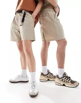 Шорты из технического нейлона песочного цвета Dickies Jackson с лентой на поясе — эксклюзивно на ASOS