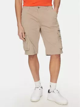 Шорты из ткани обычного кроя 136250 Alpha Industries, бежевый