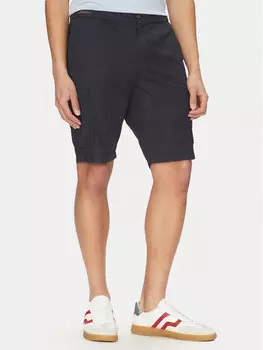 Шорты из ткани обычного кроя 25414025 Paul&Shark, синий