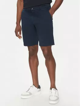 Шорты из ткани обычного кроя 26664 151365 Hechter Paris, синий