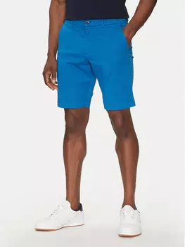 Шорты из ткани обычного кроя 26664 151365 Hechter Paris, синий