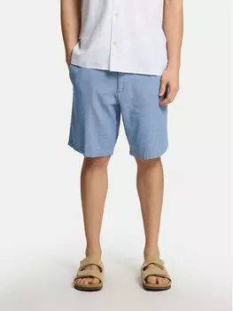 Шорты из ткани обычного кроя Brody 16087638 Selected Homme, синий
