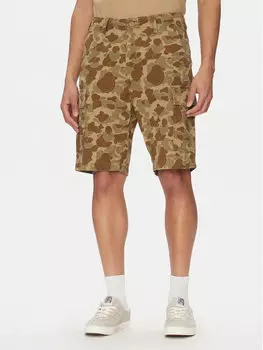 Шорты из ткани обычного кроя Carrier Cargo 001KG-0004 Levi'S, коричневый