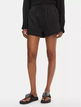 Шорты из ткани обычного кроя Crinkle 55429-SH Seafolly, черный