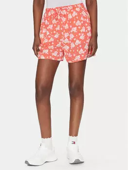 Шорты из ткани обычного кроя DW0DW20359 Tommy Jeans, оранжевый