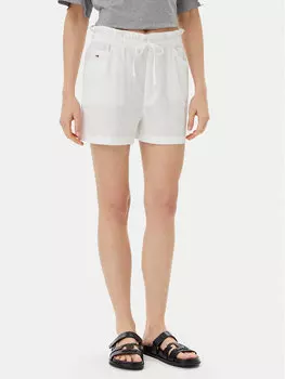 Шорты из ткани обычного кроя DW0DW20360 Tommy Jeans, экрю