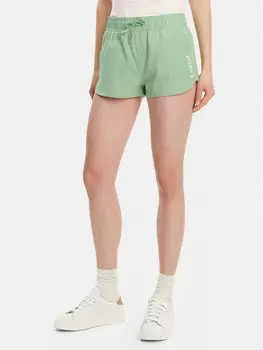 Шорты из ткани обычного кроя ERJBS03298 Roxy, зеленый