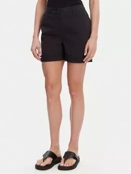 Шорты из ткани обычного кроя LST0022NY73 Barbour, синий