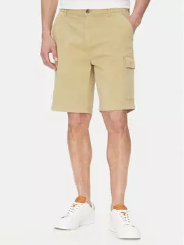 Шорты из ткани обычного кроя MAB002 TW536 La Martina, бежевый