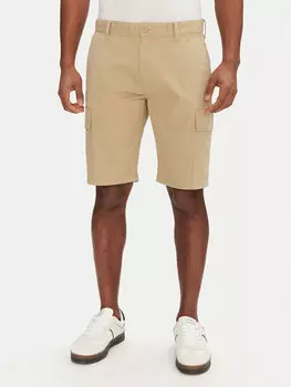Шорты из ткани обычного кроя Scanton DM0DM21949 Tommy Jeans, бежевый