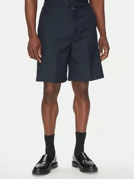 Шорты из ткани обычного кроя UMP25060BE John Richmond, синий