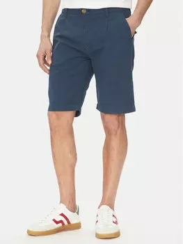 Шорты из ткани обычного кроя Vics MAB004 TL147 La Martina, синий