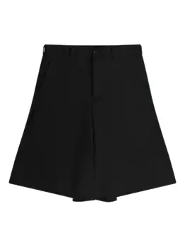 Шорты из твила Black Comme Des Garons, черный