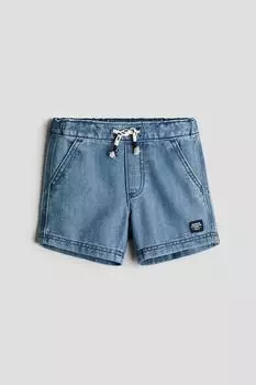 Шорты из твила H&M, синий