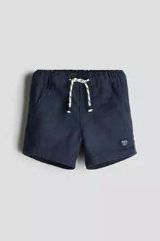 Шорты из твила H&M, синий