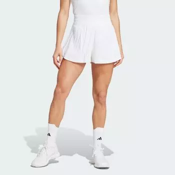 Шорты из жатого хлопка Tennis Pro Adidas, цвет White
