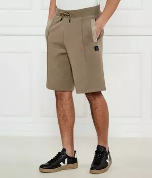 Шорты изношены. Loose fit Hugo, коричневый