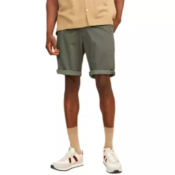 Шорты Jack & Jones Bowie Printed chino, зеленый