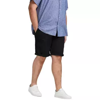 Шорты Jack & Jones Bowie Solid Sa Plus Size chino, черный