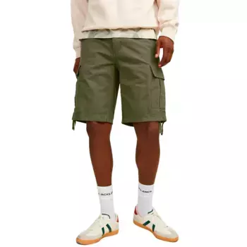 Шорты Jack & Jones Cole Barkley cargo, зеленый