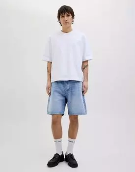 Шорты Jack & Jones Denim из синего денима 1