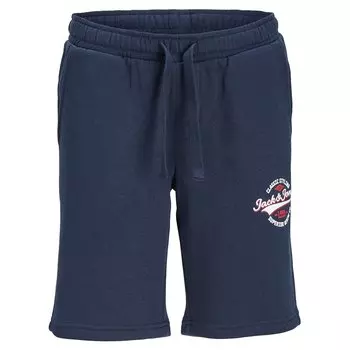 Шорты Jack & Jones Gordon Flocker Sweat, синий