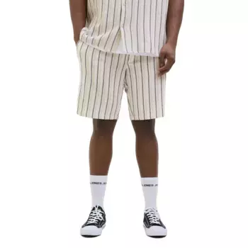 Шорты Jack & Jones Jaiden Coba Plus Size, бежевый